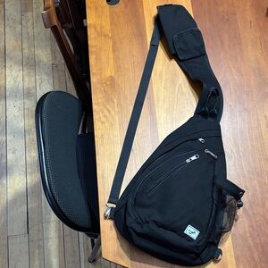 Stylish Black Sling Bag